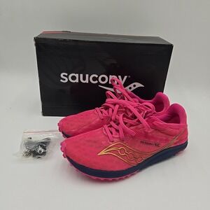 Saucony Kilkenny Xc9 Spike Cross Country Running Shoe Women's Size 5‎ NEW Pink
